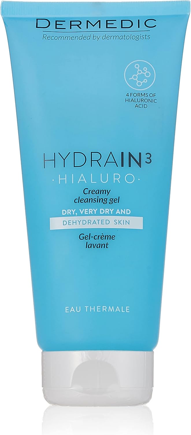 Dermedic Hydrain3 Hialuro Creamy Cleansing Gel - 200ml