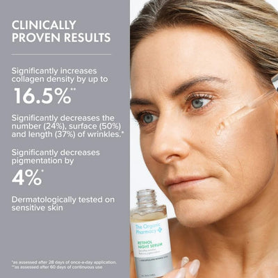 The Organic Pharmacy Retinol Night Serum 2.5% - 30ml - Image 2