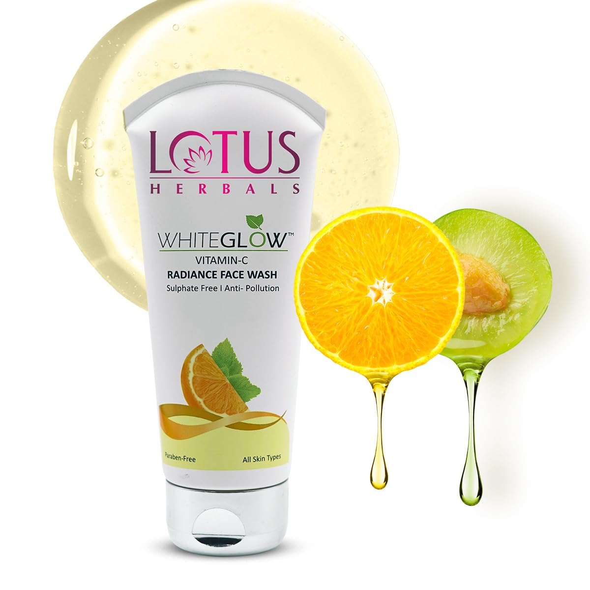 Lotus Herbals White Glow Vitamin C Radiance Face Wash - 100g