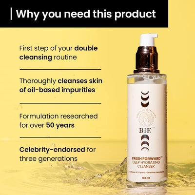 Bie Fresh Forward Deep Hydrating Face Cleanser, 100ml - Image 5