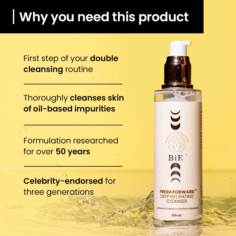 Bie Fresh Forward Deep Hydrating Face Cleanser, 100ml - Image 5
