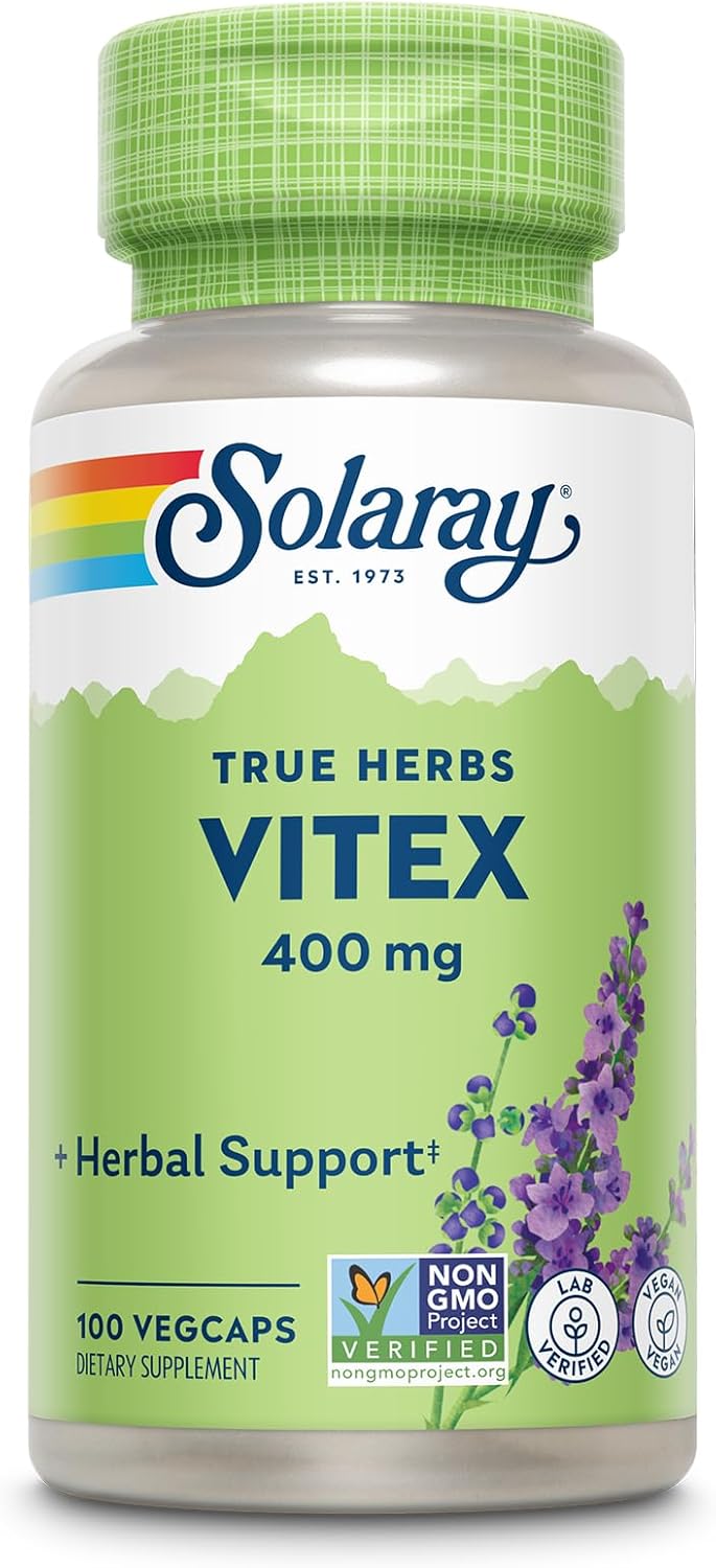 Solaray Vitex Berry Extract 400mg Vcaps 100's