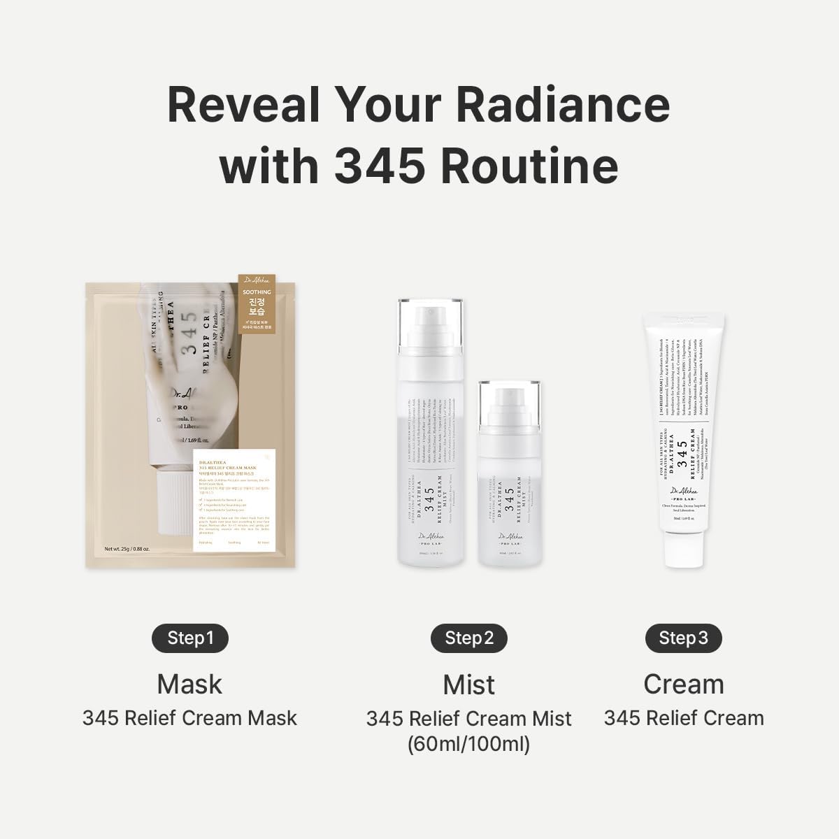 Dr.Althea Relief Cream Mist - Face Moisturiser, 60ml - Image 7