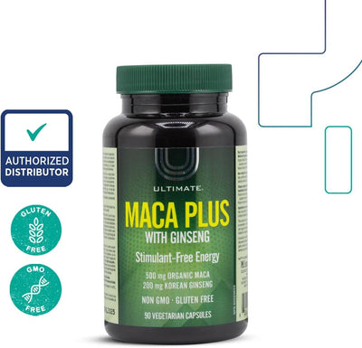 Ultimate Herbal Supplement Capsules - Maca & Ginseng, 90 Pack - Image 6