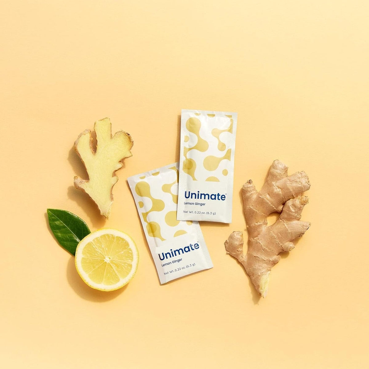 Unicity Unimate Green Mate Leaf Powder with Lemon & Ginger - 63g - Image 3