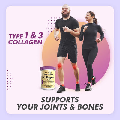HealthyHey Collagen Gold Series Powder with Hyaluronic Acid, Biotin & Vitamin C - 200g - Image 6