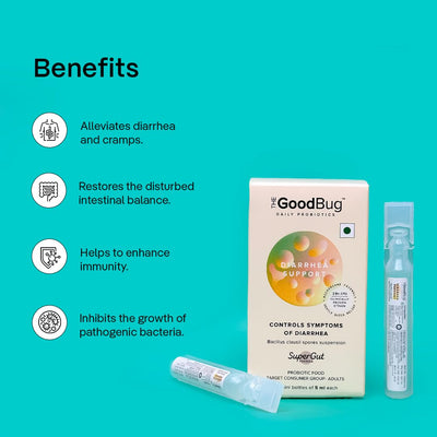 The Good Bug Diarrhea Support, Probiotics Capsules for Men & Women, 5 Days Pack - Image 2