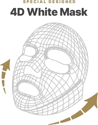 Mediheal Mulberry 4D White Mask | Skin Glow & Radiance Facial Mask Sheet | 10 Types Of Skin Radiant Ingredients, Improves Skin Tightness, Complexion & Vitality, Vegan Paper | Mulberry | Sheet 10