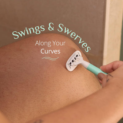 Carmesi Body Razor Swing - Aqua Delight, Feminine Care - Image 2
