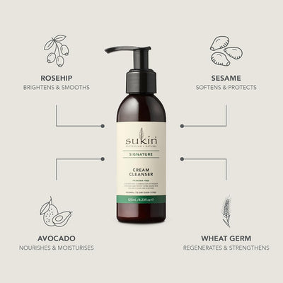 Sukin Cream Cleanser with Natural Oils - 125 ml - Image 4