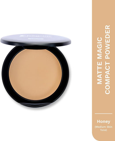Pilgrim Compact Powder Matte Finish SPF 25, 7g - Honey-15 - Image 2