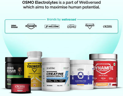Wellcore OSMO Electrolyte Hydration Blend - Valencia Orange, 270g - Image 7
