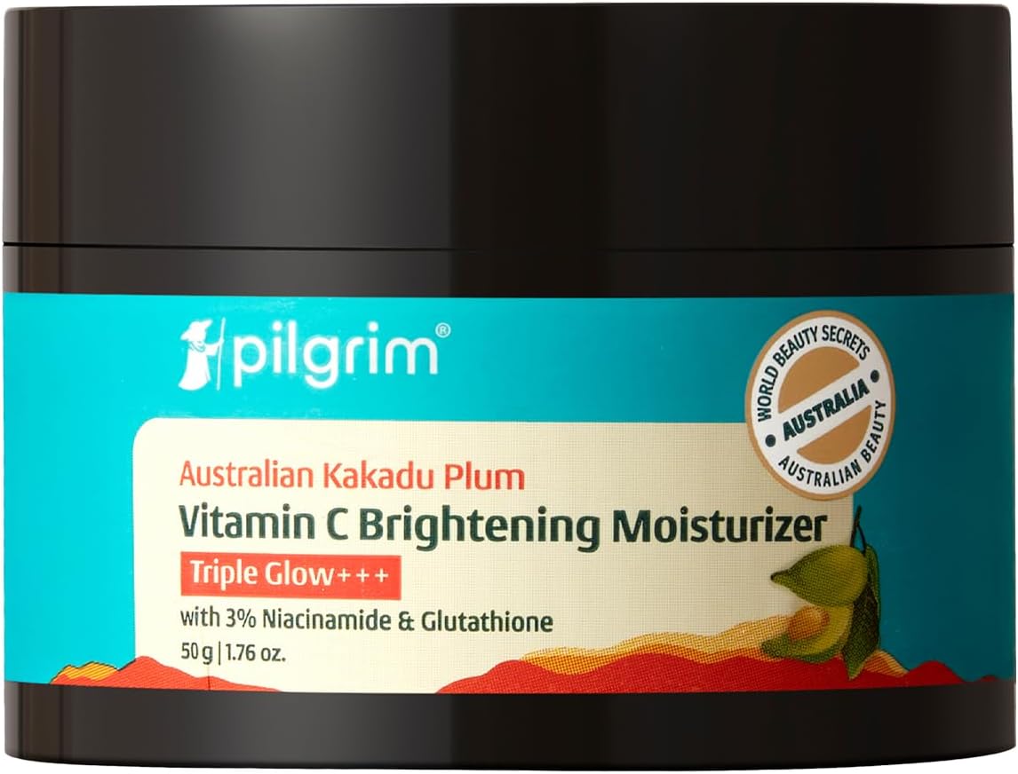 Pilgrim Face Moisturiser with Kakadu Plum & Vitamin C - 50g