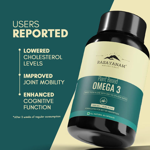 Rasayanam Plant-based Omega-3 60 Capsules