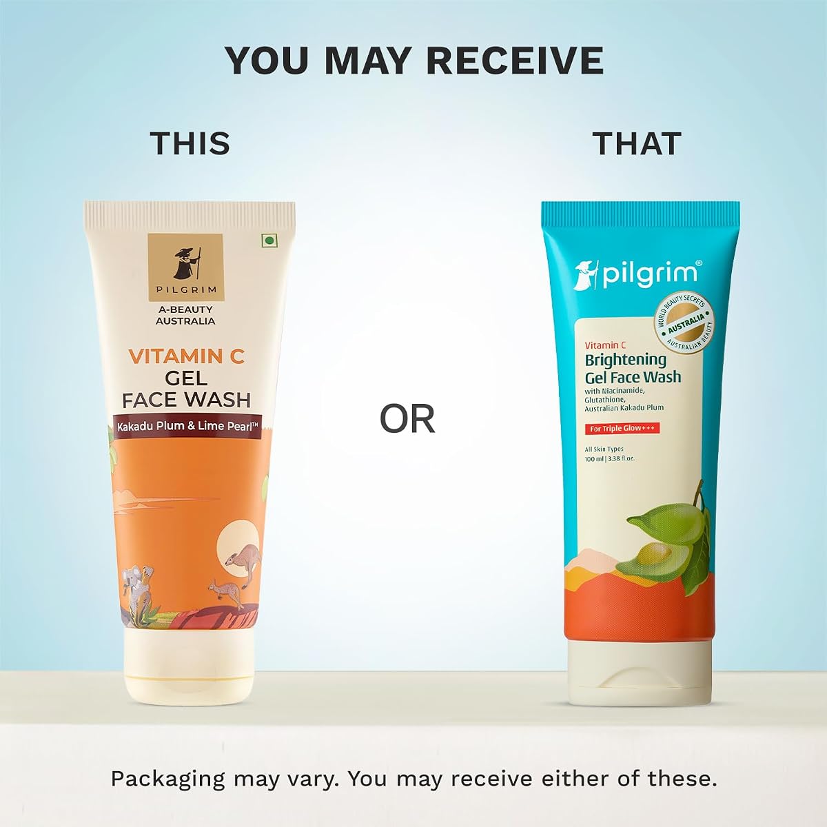 Pilgrim Vitamin C Gel Face Wash with Kakadu Plum & Lime Pearl - 100 ml - Image 2