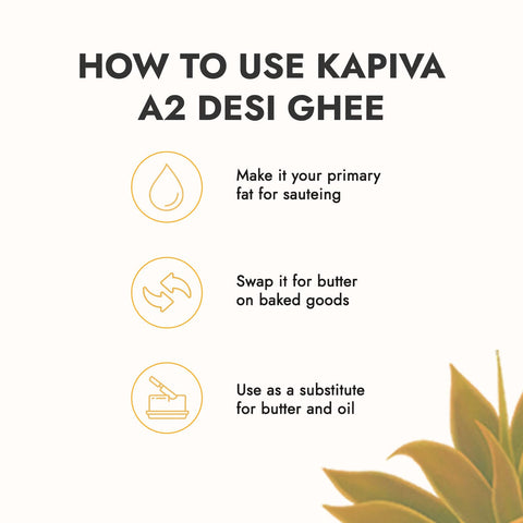 Kapiva A2 Cow Desi Ghee 500ml