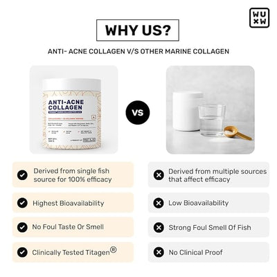 What's Up Anti Acne Collagen Powder - Unflavoured, 200g - Image 5