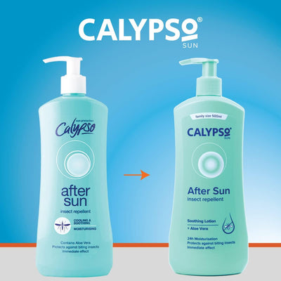 Calypso After Sun+ Insect Repel Lotion - Soothing Formula, 500ml - Image 6
