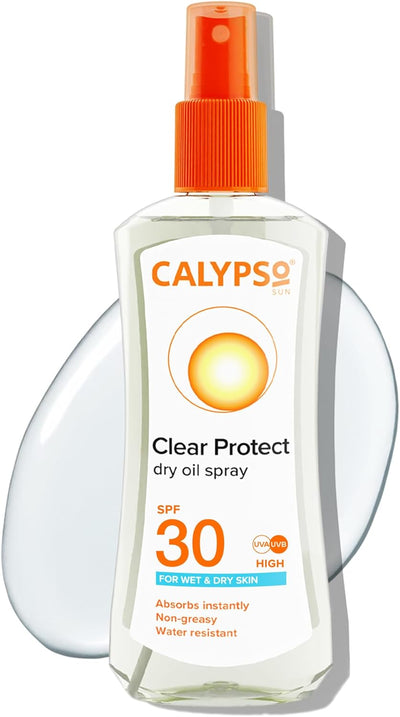 Calypso Wet Skin Dry Oil SPF30 Spray - Sun Care Protection - 200ml