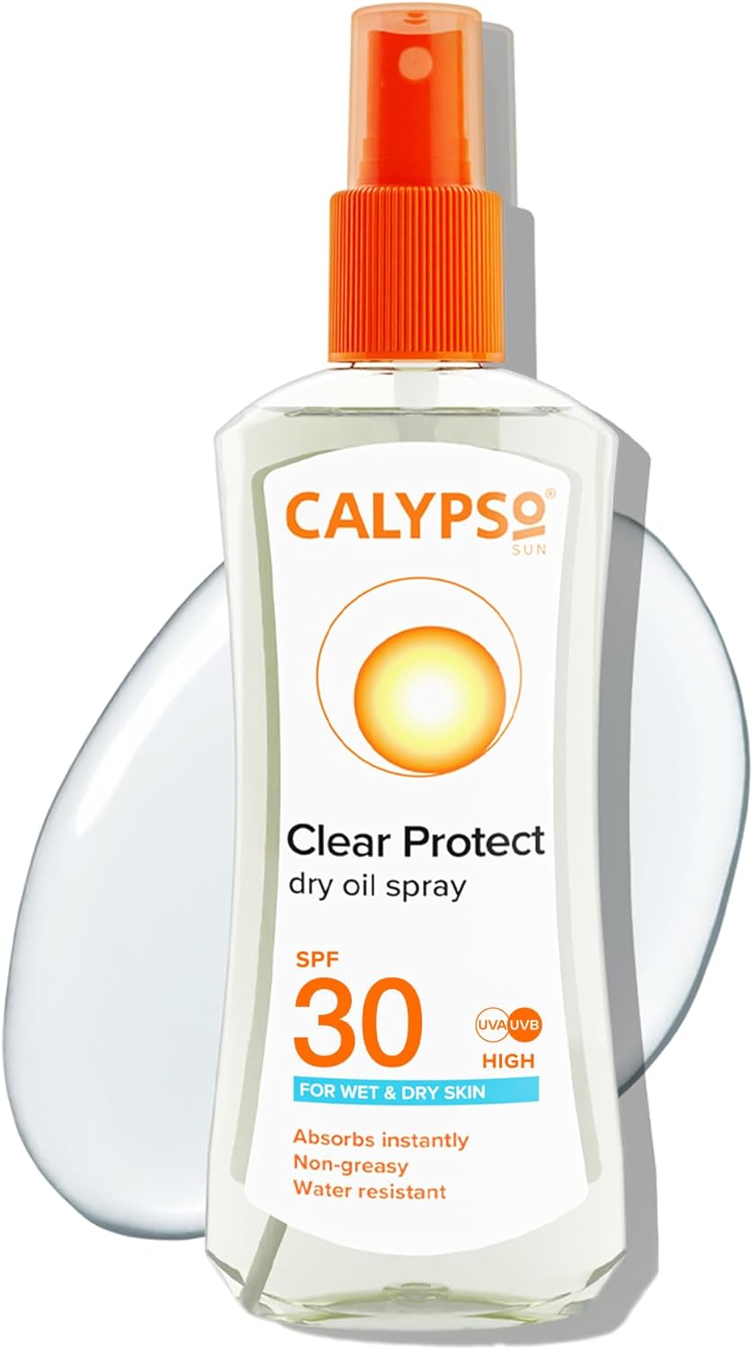 Calypso Wet Skin Dry Oil SPF30 Spray - Sun Care Protection - 200ml