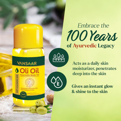 Vansaar Ayurvedic Body Oil - 500ml - Image 3
