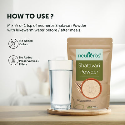Neuherbs Shatavari Powder 100gm