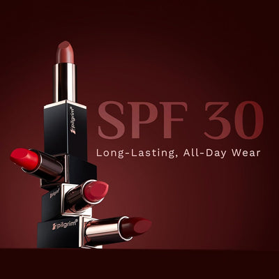 Pilgrim Matte Bullet Lipstick - SPF 30, Spanish Squalane, 4.2g - Image 7