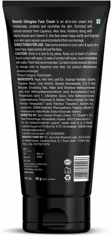 Beardo UG Face Cream 60g