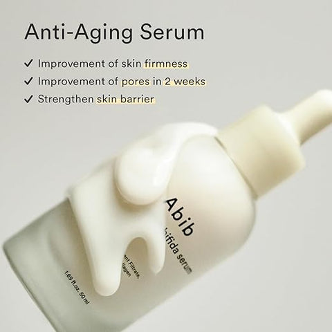 Abib Jericho Rose Bifida Serum Firming Drop, Visibly Smooths Textured Skin, Evens Skin Tone