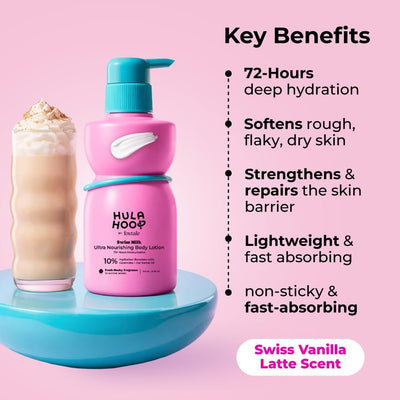 Foxtale Hydrating Body Lotion - Hyaluronic Acid & Ceramides, 200ml - Image 2