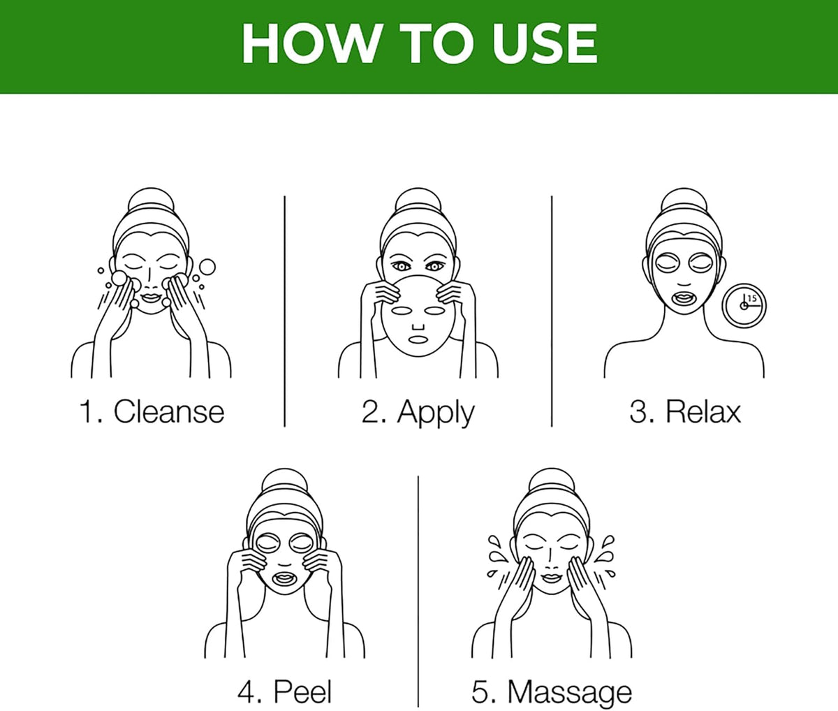 Nykaa Green Tea & Aloe Vera Sheet Mask - Hydrating Facial Mask - Image 5