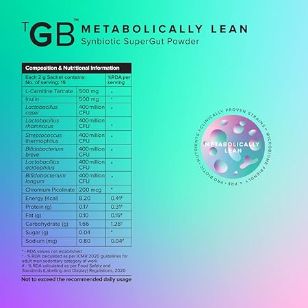 The Good Bug Metabolically Lean Sachet - Condition Support - Image 6