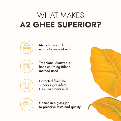 Kapiva A2 Cow Desi Ghee 500ml Buy One Get One