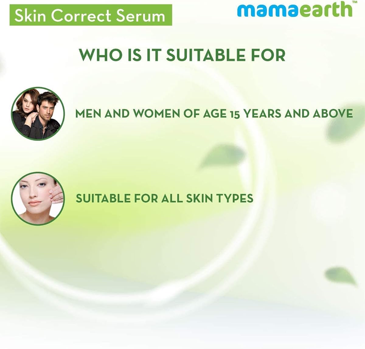Mamaearth Skin Correct Face Serum - 10% Niacinamide & Ginger Extract, 30ml - Image 4