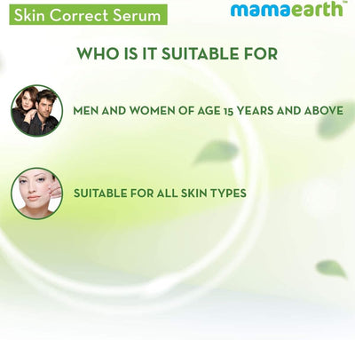 Mamaearth Skin Correct Face Serum - 10% Niacinamide & Ginger Extract, 30ml - Image 4