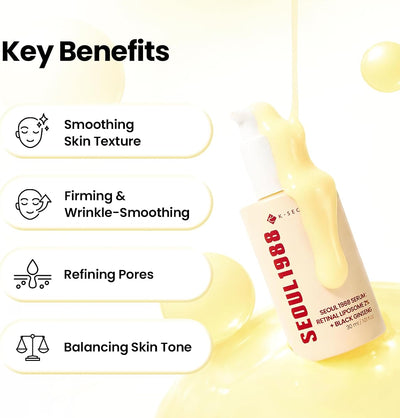 K-SECRET SEOUL 1988 Retinal Liposome Face Serum - 2% Retinal, 58% Black Ginseng Extract - 30ml - Image 2