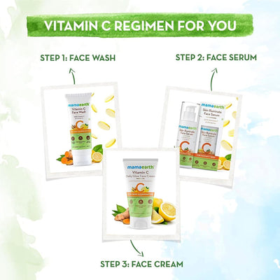 Mamaearth Vitamin C Daily Glow Face Cream with Turmeric - 150g - Image 6