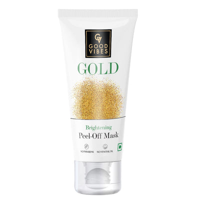 Good Vibes Gold Brightening Peel Off Mask - 50 gm