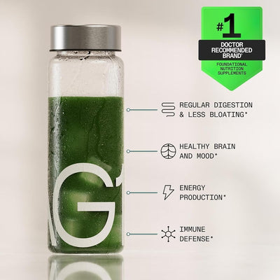 AG1 Ultimate Daily Greens Supplement Powder - Whole Food Sourced, Vegan, 30 Travel Packs - Image 8