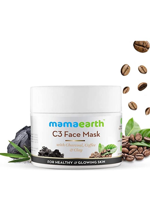 Mamaearth C3 Face Mask - Mask & Exfoliator, 100ml