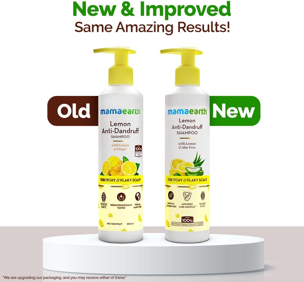 Mamaearth Lemon Anti-Dandruff Shampoo 250ml - Image 3
