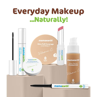 Mamaearth Glow Full Coverage Compact 04 Natural Glow - 9g - Image 7