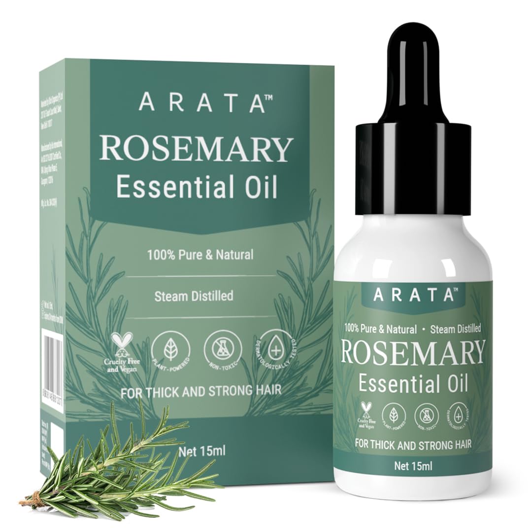 Arata Rosemary Essential Oil Hair Treatment & Oil - 15ml