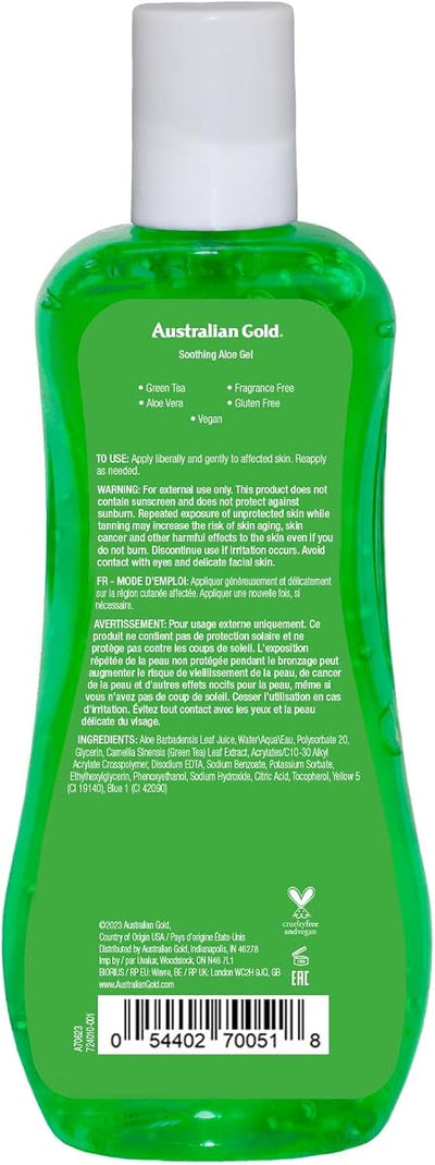Australian Gold Soothing Aloe Gel - Ultra Calming, 237ml - Image 2