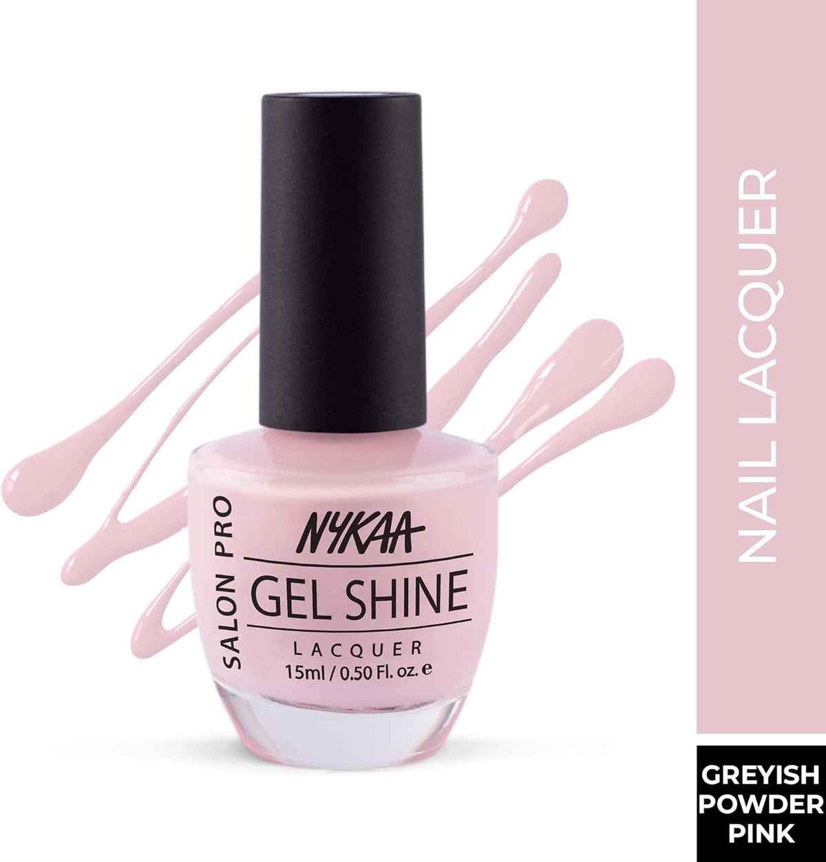 Nykaa Salon Shine Gel Nail Lacquer Stockholm Alleys Shade No. 216 - 15ml - Image 2