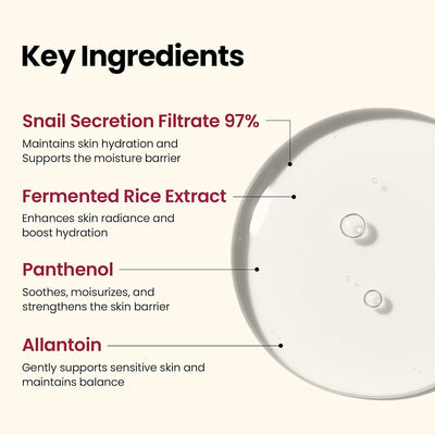 K-SECRET SEOUL 1988 Snail Mucin 97% Essence - Lightweight Facial Serum, 100ml - Image 4