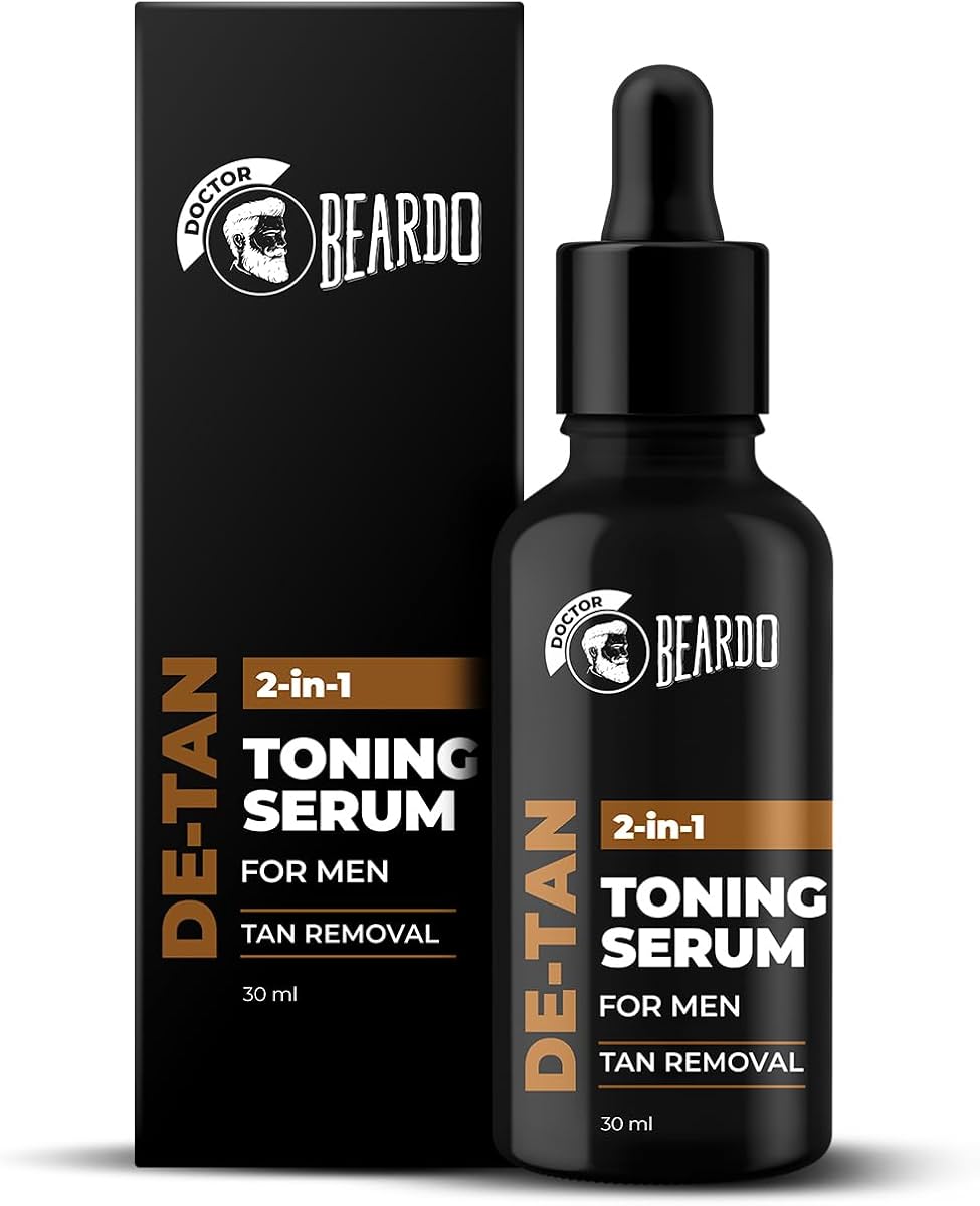 Beardo De-Tan 2-in-1 Toning Serum with Alpha Arbutin - 30ml