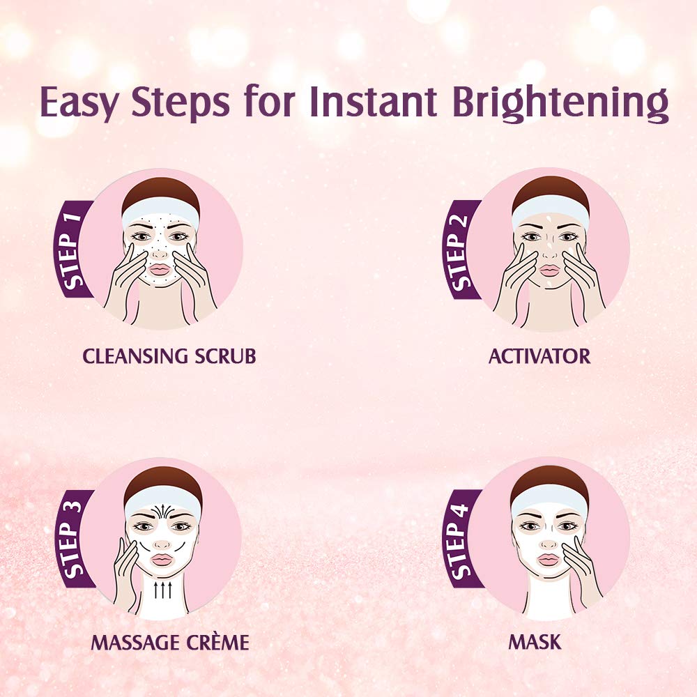 Lotus Herbals Radiant Pearl Cellular Glow Facial Kit, Masks & Exfoliators - Image 7