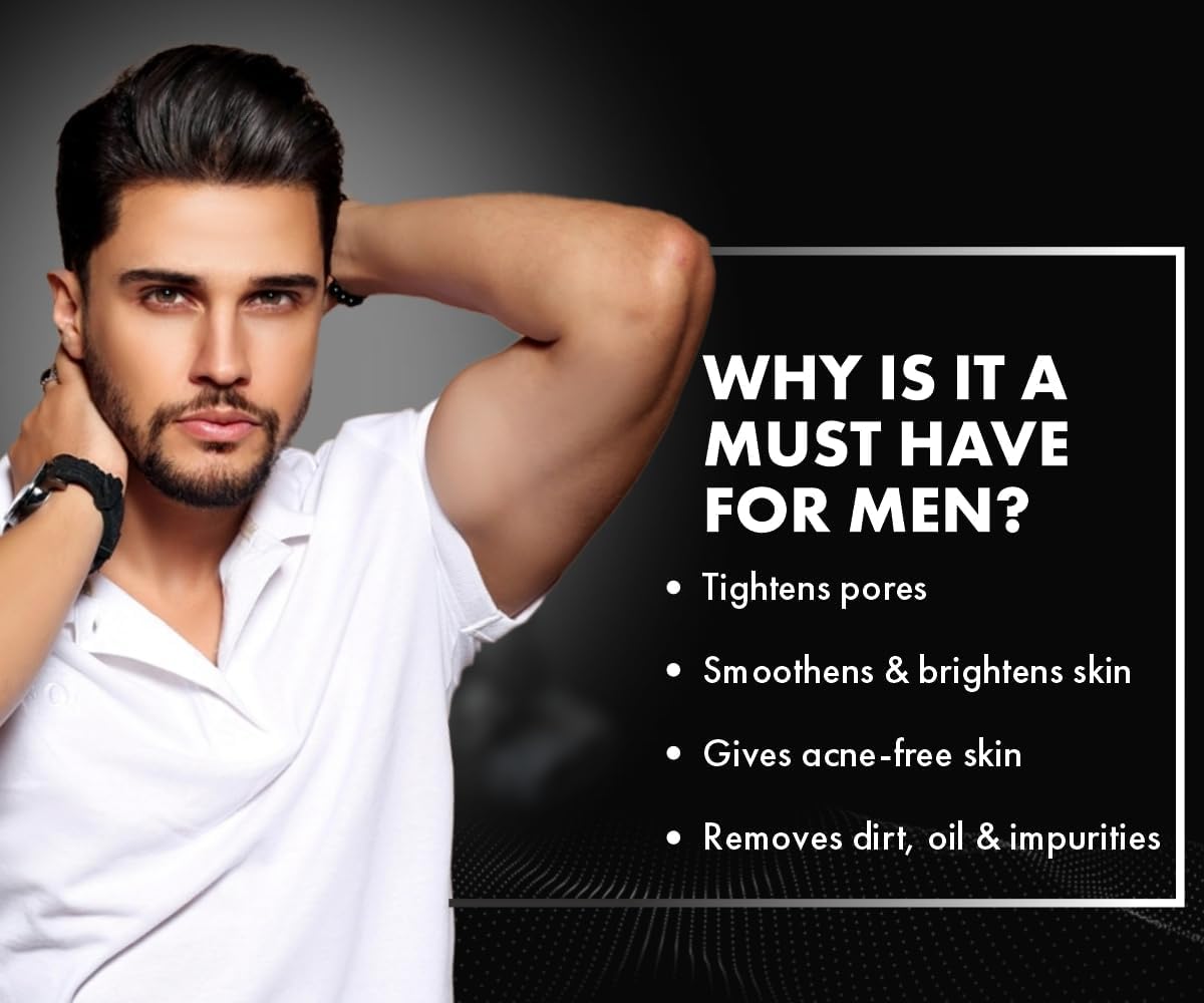 Urban Gabru Activated Charcoal Face Wash for Men - 120g - Image 2