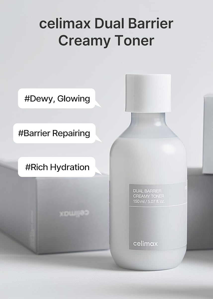 CELIMAX Dual Barrier Creamy Toner with Ceramides - 150ml - Image 2